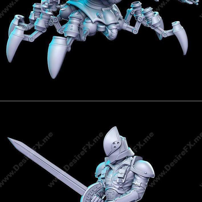 经典RPG第四部：冰霜王座·艾莉娅3D打印模型|Classic RPG vol 4