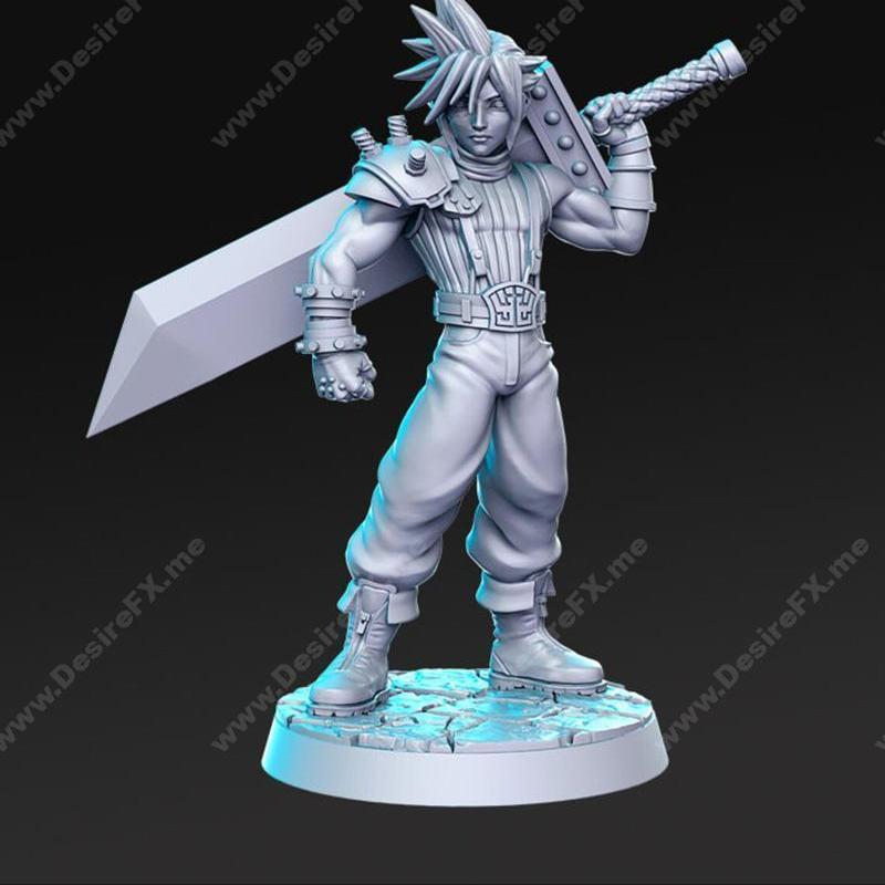 回溯档案 2022年3月：动漫游戏角色3D打印模型集|Throwback Vault March 2022