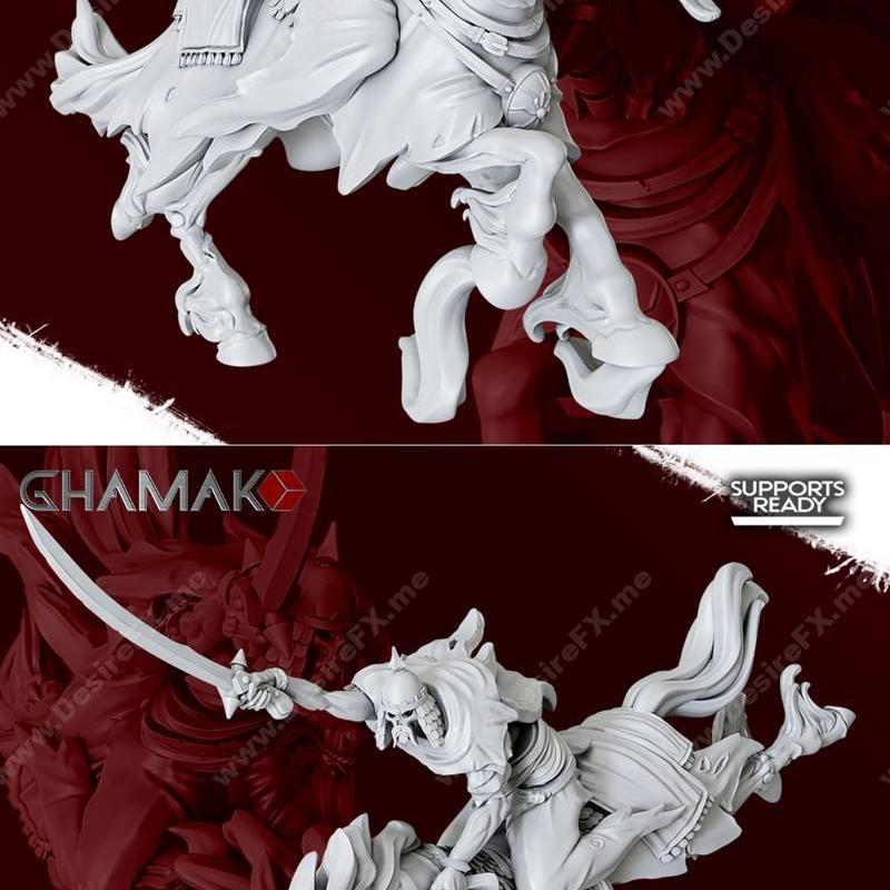 Ghamak - 《Nighthaunt》角色3D打印模型|Ghamak – Nighthaunt June 2022