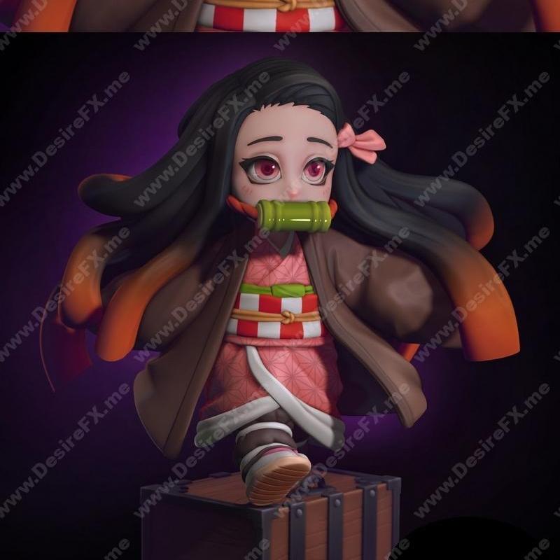 3D打印模型：《鬼灭之刃》聂佐|Nezuko