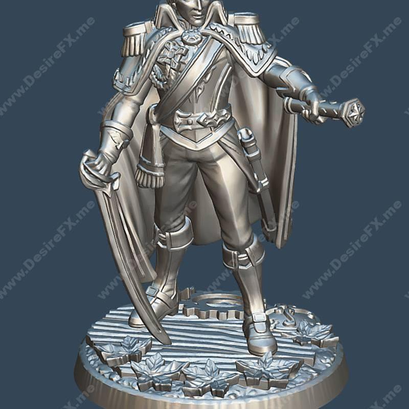 魔技科技 - 步兵 - 重装骑兵 - 舰长 3D打印模型|Magitek – Fusilier, Cuirassier, Captain