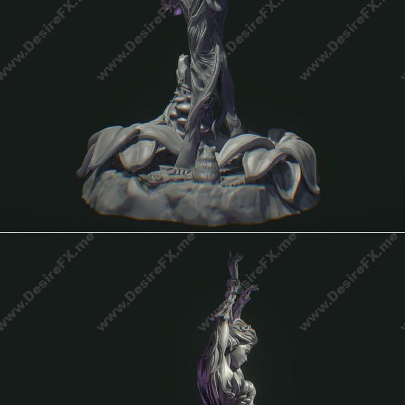 森林精灵Eyrine 3D打印模型|Eyrine The Forest Nymph