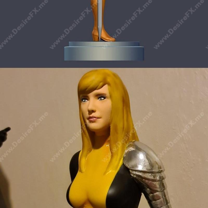 魔力（Illyana Rasputina）3D打印模型|Magik (Illyana Rasputina)