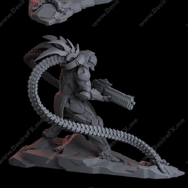 赛博格：攻壳机动队-草薙素子-3D打印模型|Cyborg