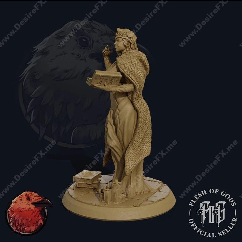 Liss的魔法世界3D打印模型|Liss the Wizard