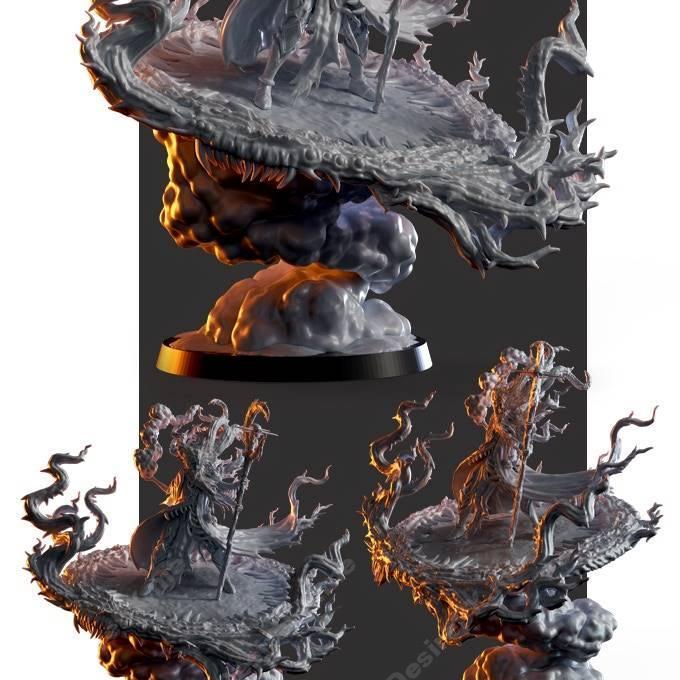 Doom Chaos出品《Nocturna》3D打印模型|Doom Chaos Kickstarter – Nocturna models