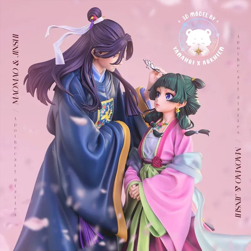 《魔道日记·毛毛与金石3D打印模型》|The Apothecary Diaries – Diorama Maomao and Jinshi – 3D Print Model