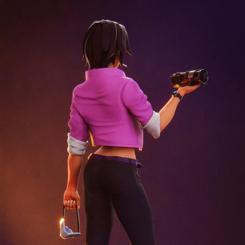 LA3Design – 派送 –  invisigal 3D打印模型|LA3Design – Dispatch – Invisigal – 3D Print Model STL