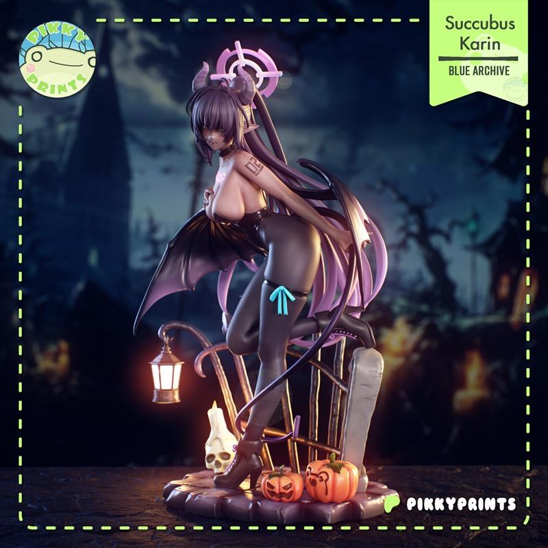 Pikky Prints - 蓝 Archive - 甘露寺凛 3D打印模型|Pikky Prints – Blue Archive – Kakudate Karin – 3D Print Model STL