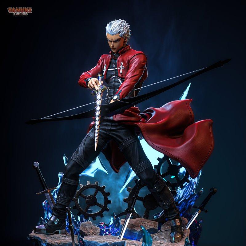 3D打印模型：Fatestay night  Archer角色造型|Tanuki Figures – Archer – Fatestay night – 3D Print Model STL
