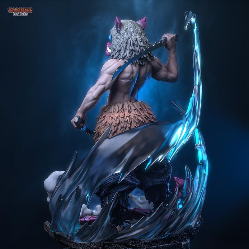 恶魔人灭却师·inosuke 3D打印模型|Tanuki Figures – Inosuke – Demon Slayer – 3D Print Model STL